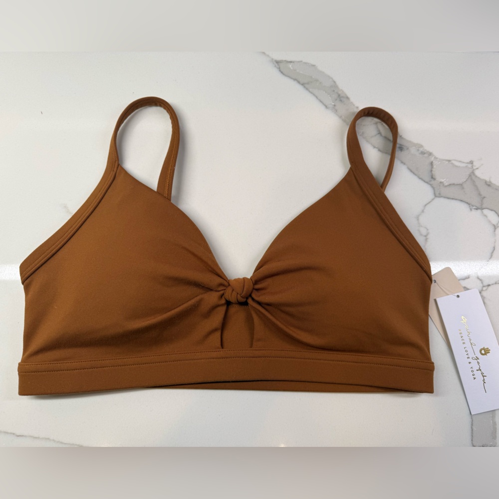Spiritual Gangster Eden Twist Front Padded Bra - Picture 2 of 11